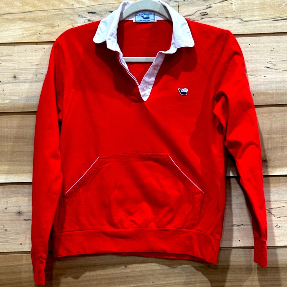 Vintage Lady Whaler Bermuda rugby shirt (circa 1983). Appears to be sz small.